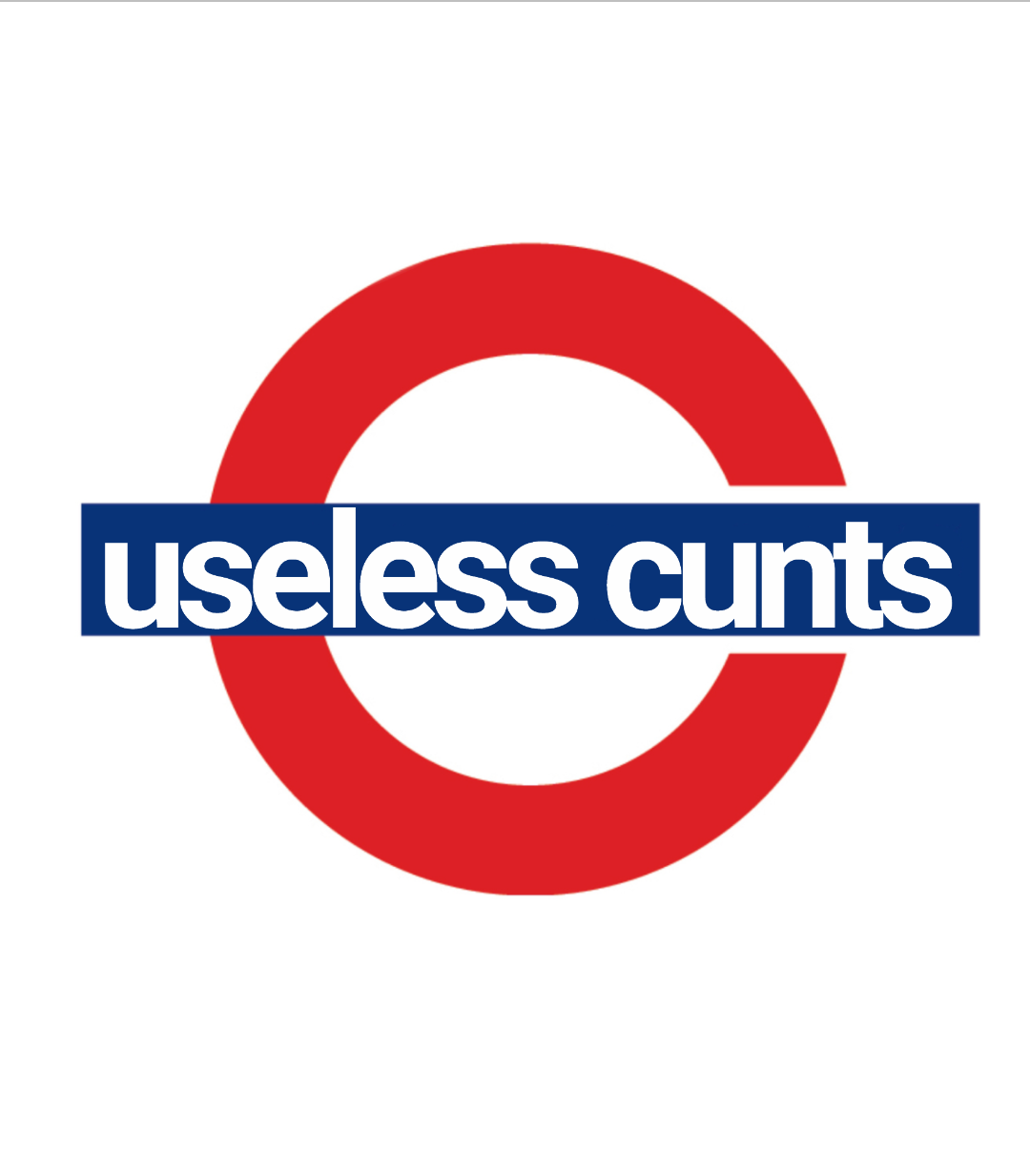 The new London Underground logo. You're welcome. : sbubby.