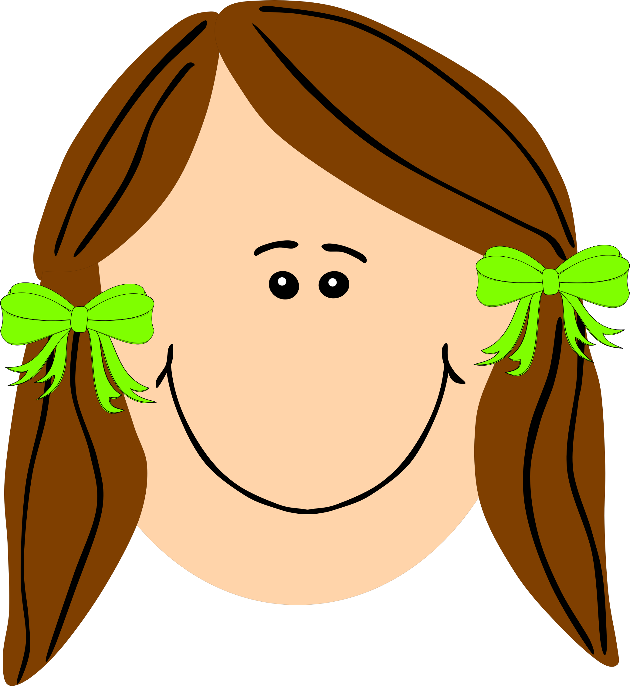 Long hair clip art clipart images gallery for free download.