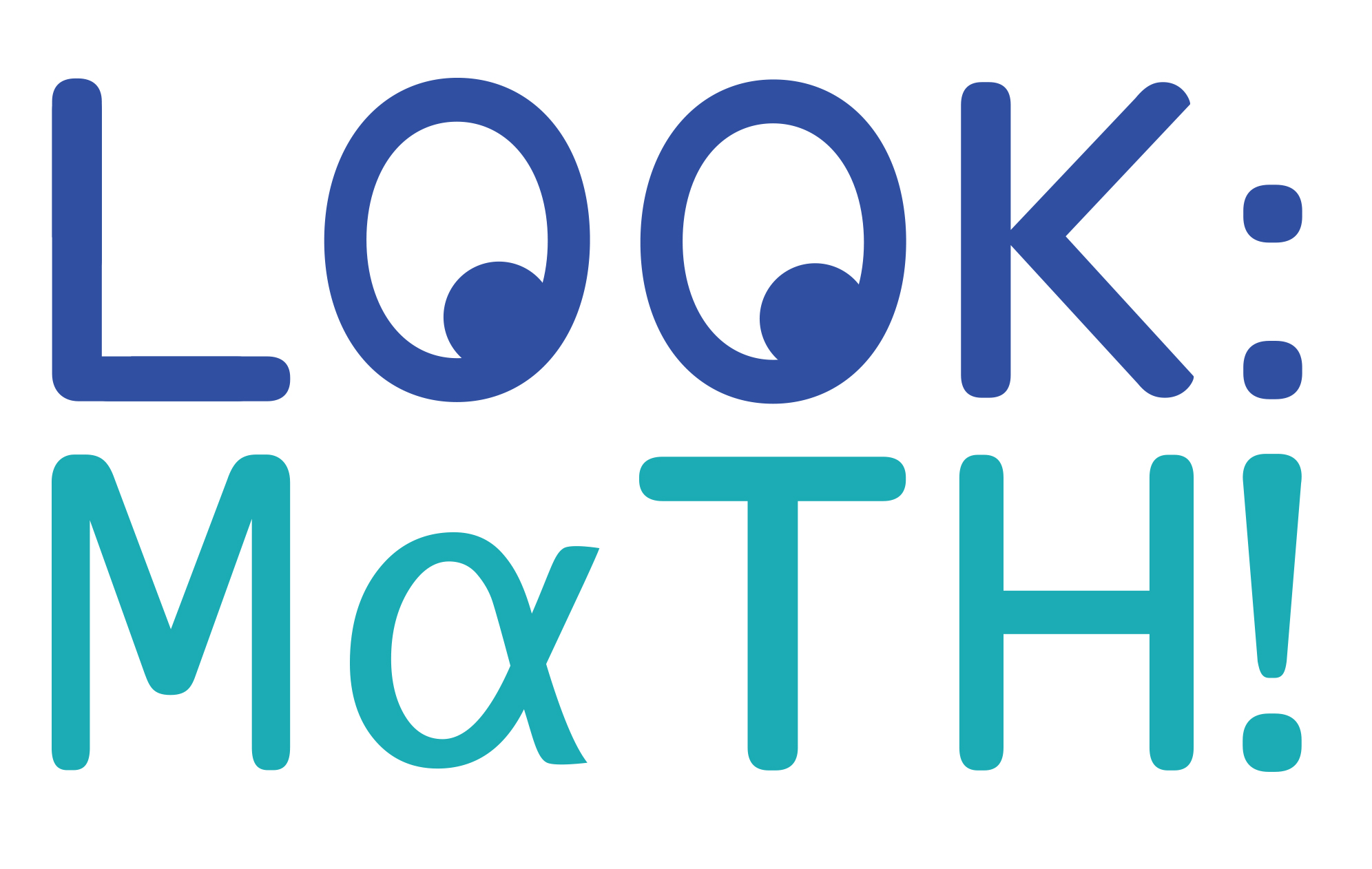 Look: Math! Logo.