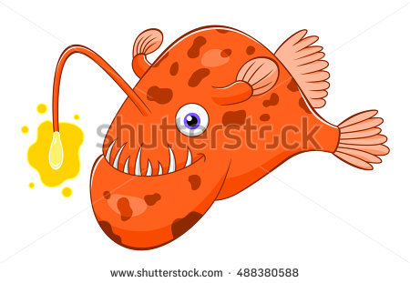 Anglerfish Stock Photos, Royalty.