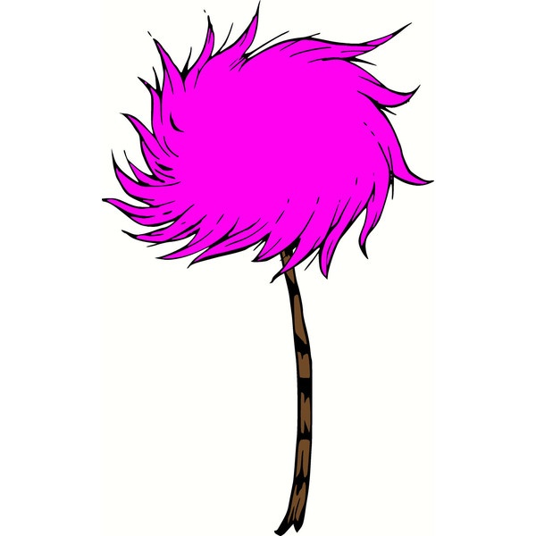 Lorax Tree Clipart.