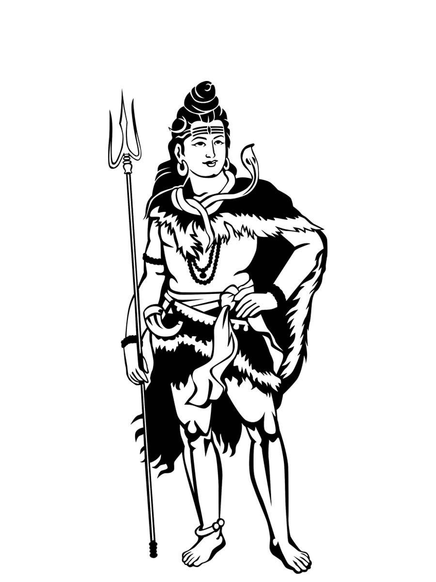 Shiva Line Drawing at GetDrawings.com.