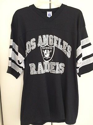 VINTAGE 90\'S LOS Angeles Raiders Logo 7 LARGE T Shirt NFL.