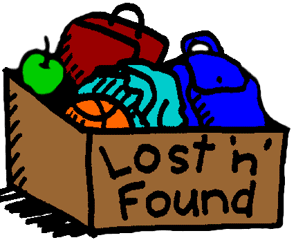 Lost And Found Clipart.