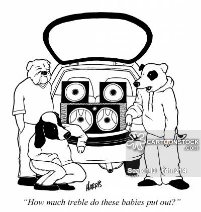 Car Radios Cartoons and Comics.