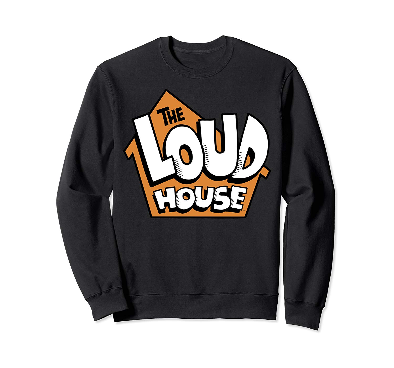 Amazon.com: The Loud House Orange House Logo Sweatshirt.