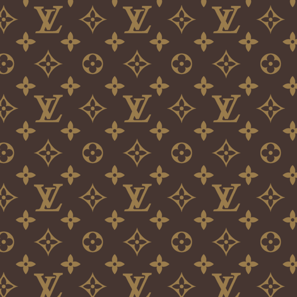 pink Louis Vuitton pattern SVG Free