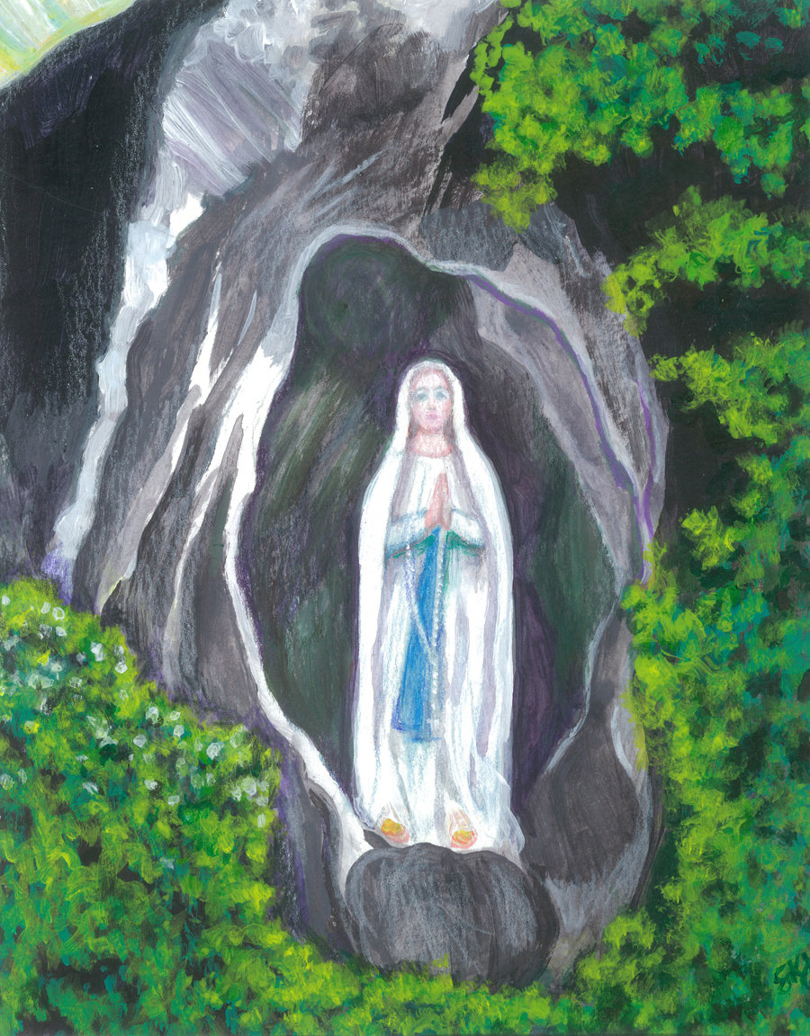 Lourdes grotto.