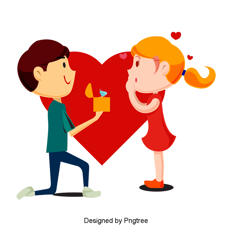 Download Free png Love Couple, Love Clipart, Cartoon, Lovers.