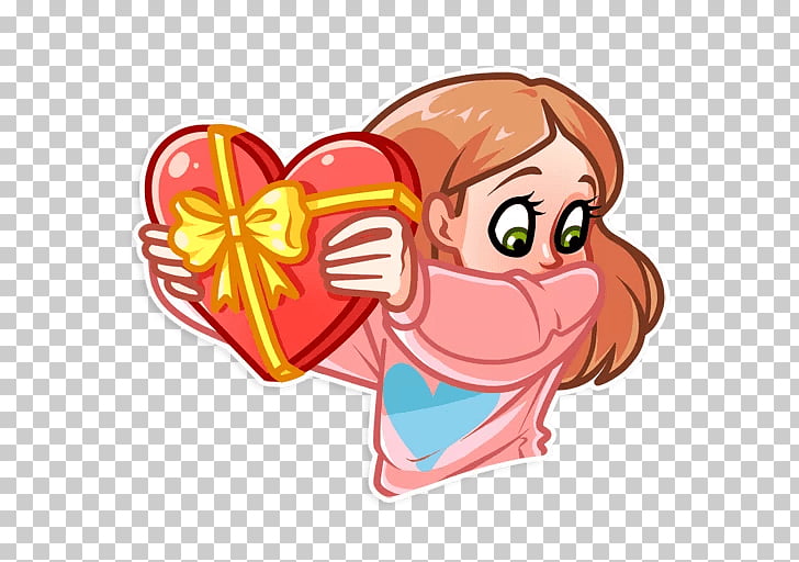 Sticker Telegram Love Viber, new love couple sticker PNG.