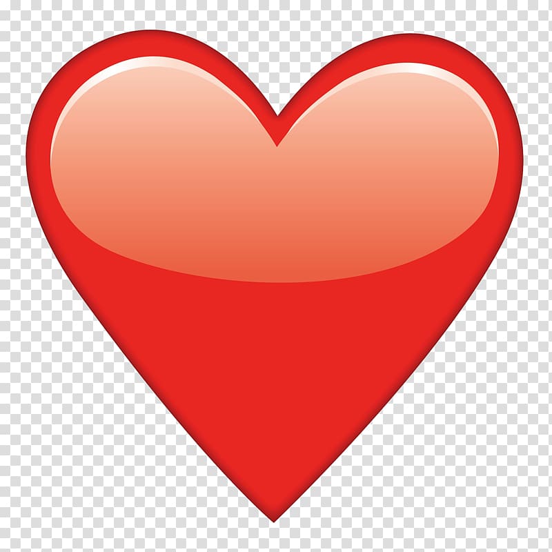 Heart Love Emoji Sticker Symbol, viber transparent.