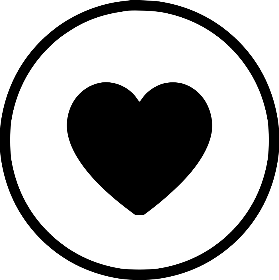 Like Love Heart Round Romantic Ui Svg Png Icon Free Download.