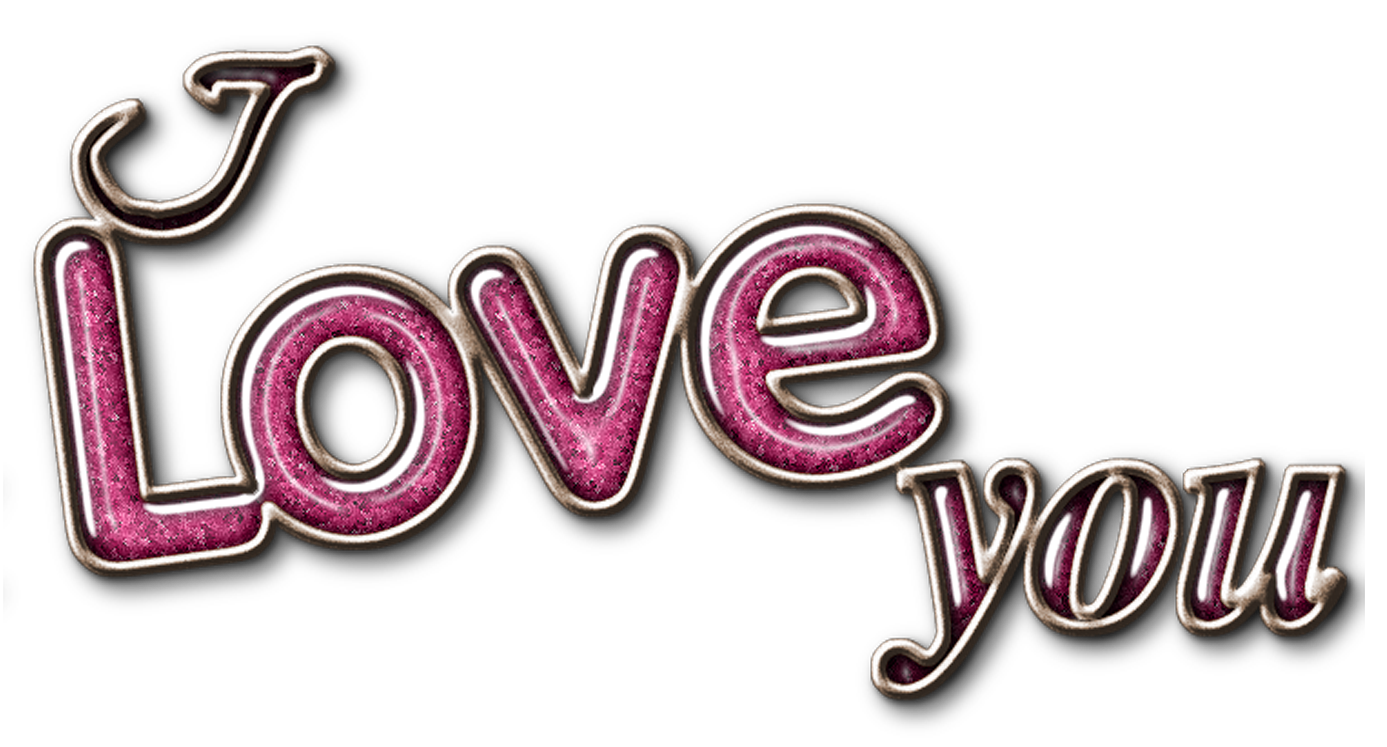 I Love You PNG Picture.