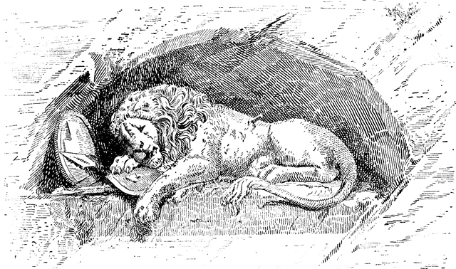 The Lion of Lucerne.