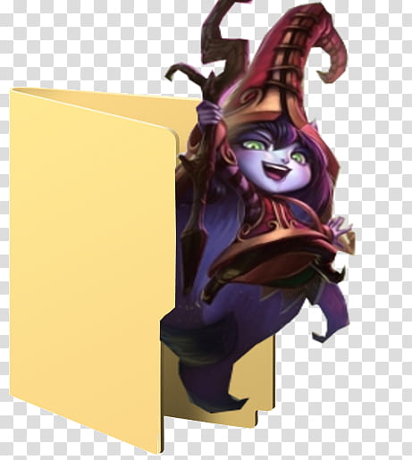 Lulu League of legends, witch transparent background PNG.