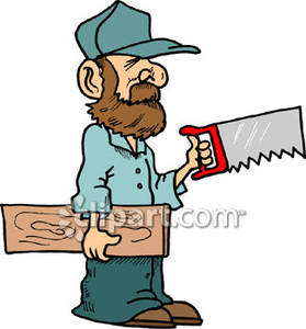 Man Lumber Clipart.