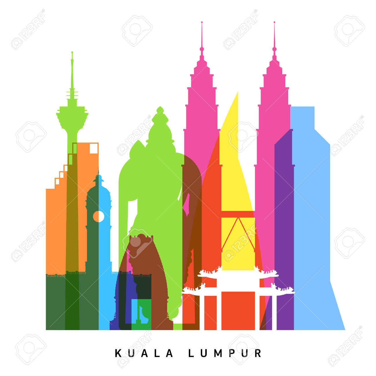 Menara Kl Clipart.