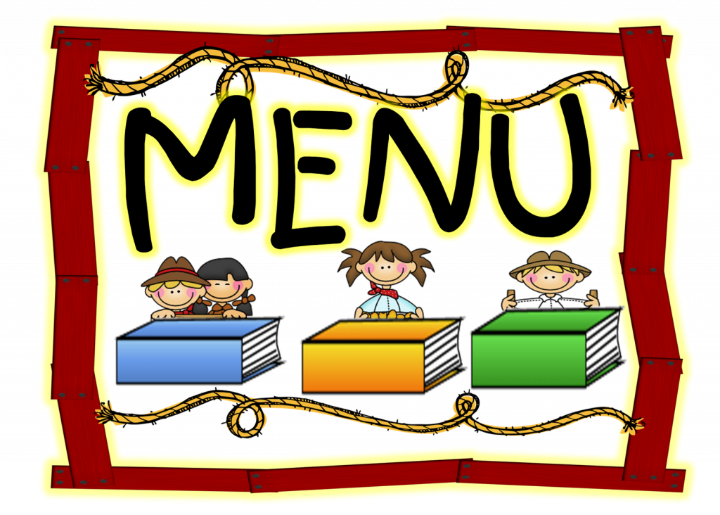 October Lunch Menu Happy School Menu Clipart 1600 1144.