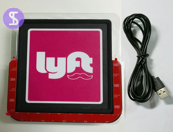 Wireless LYFT Light Sign Taxi Driver Ride Share Car Cab Logo Rechargeable  Lamp For Taxi Uber Drivers Am Auto Parts Ate Auto Parts From  Liulangwilliam,.