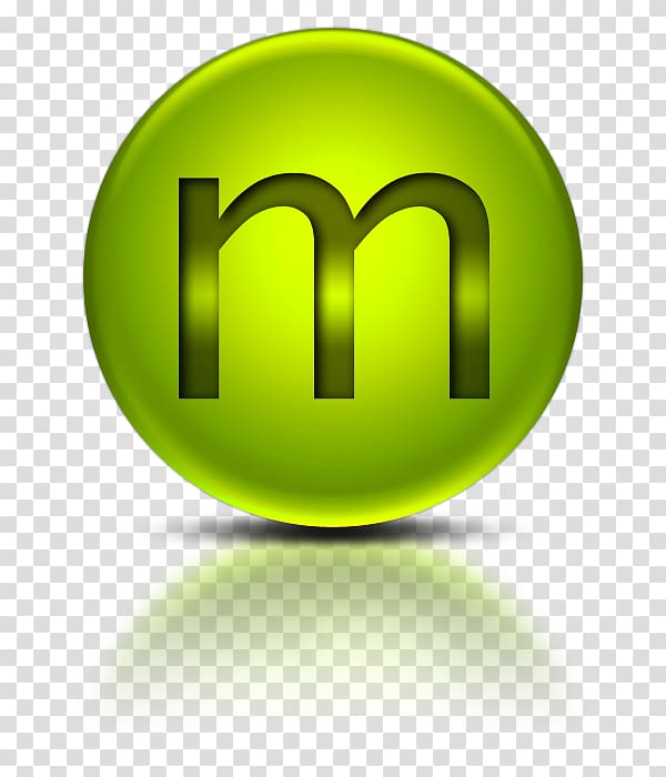 Computer Icons , Metalic Green Letter M Icon transparent.