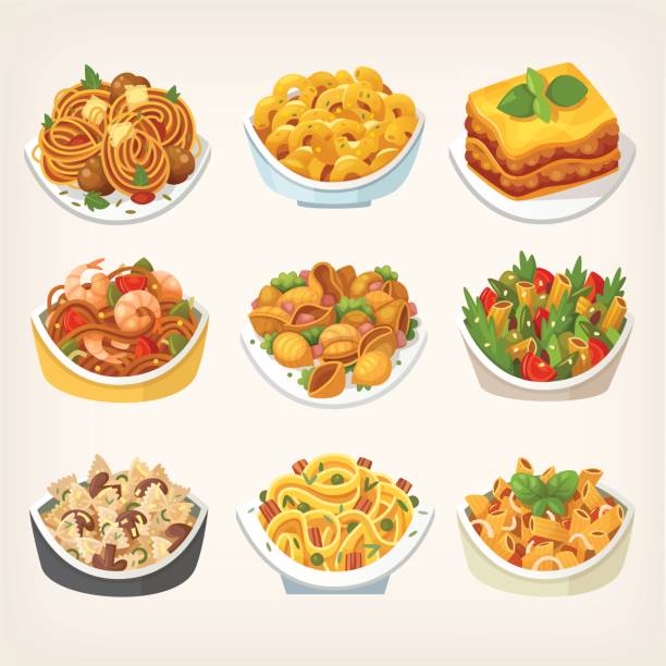 Macaroni And Cheese Clipart Vector Clip Art.