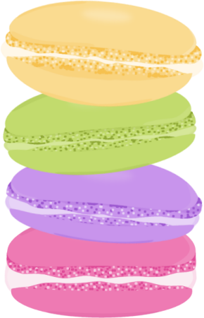 Stack of Macarons.