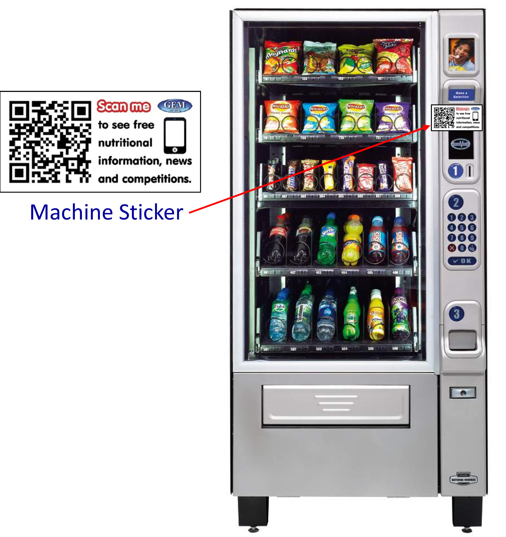 Vending Machines Clipart images.