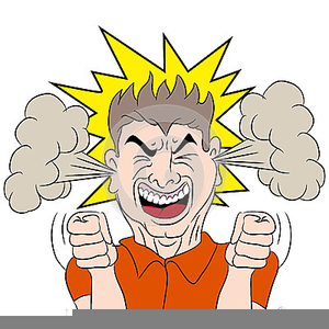 Mad Boy Clipart.