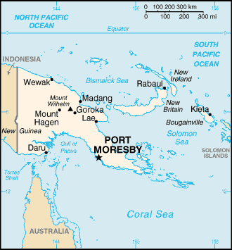 Madang, Papua New Guinea.