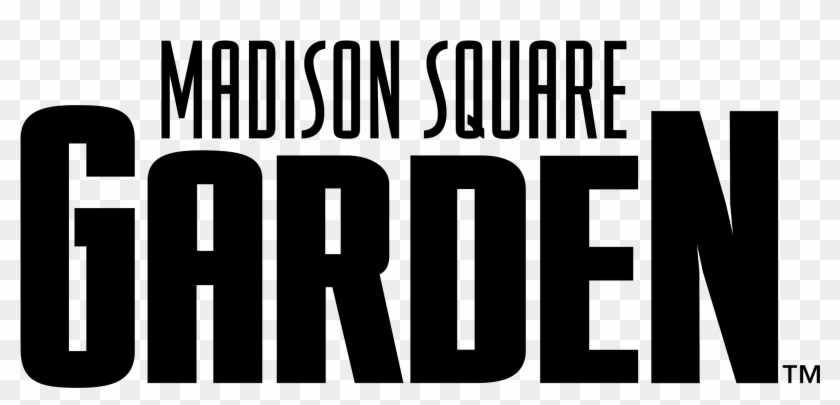 Madison Square Garden Logo Black And White.