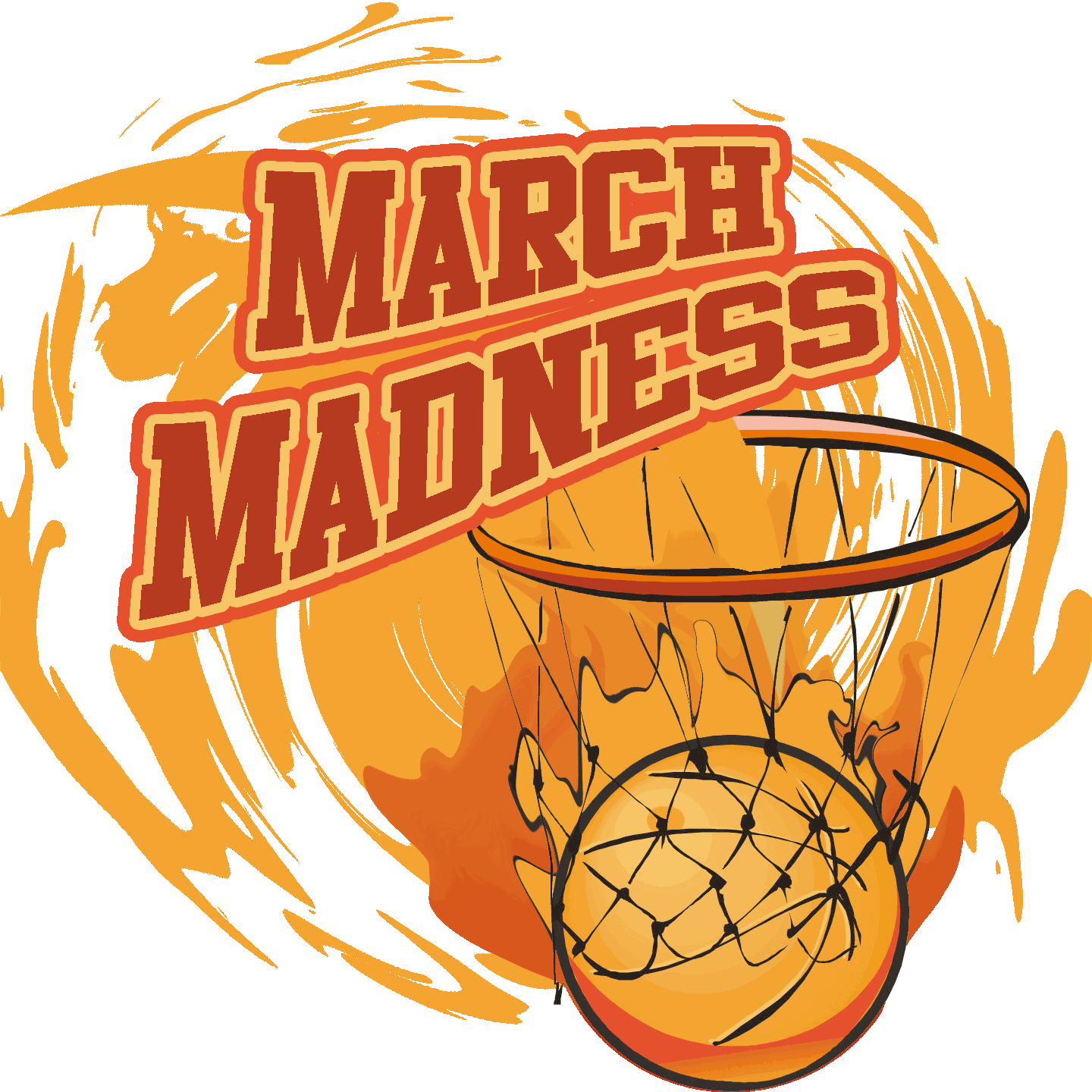 Ncaa March Madness Clipart.
