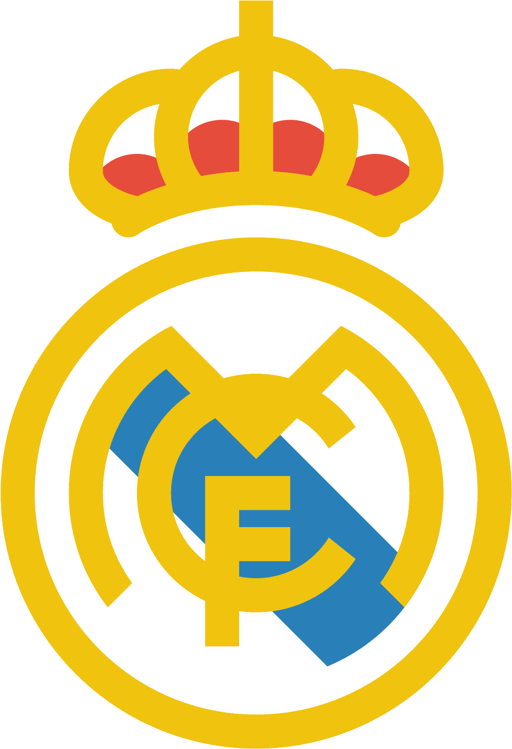 Logo Real Madrid Vector Clipart.