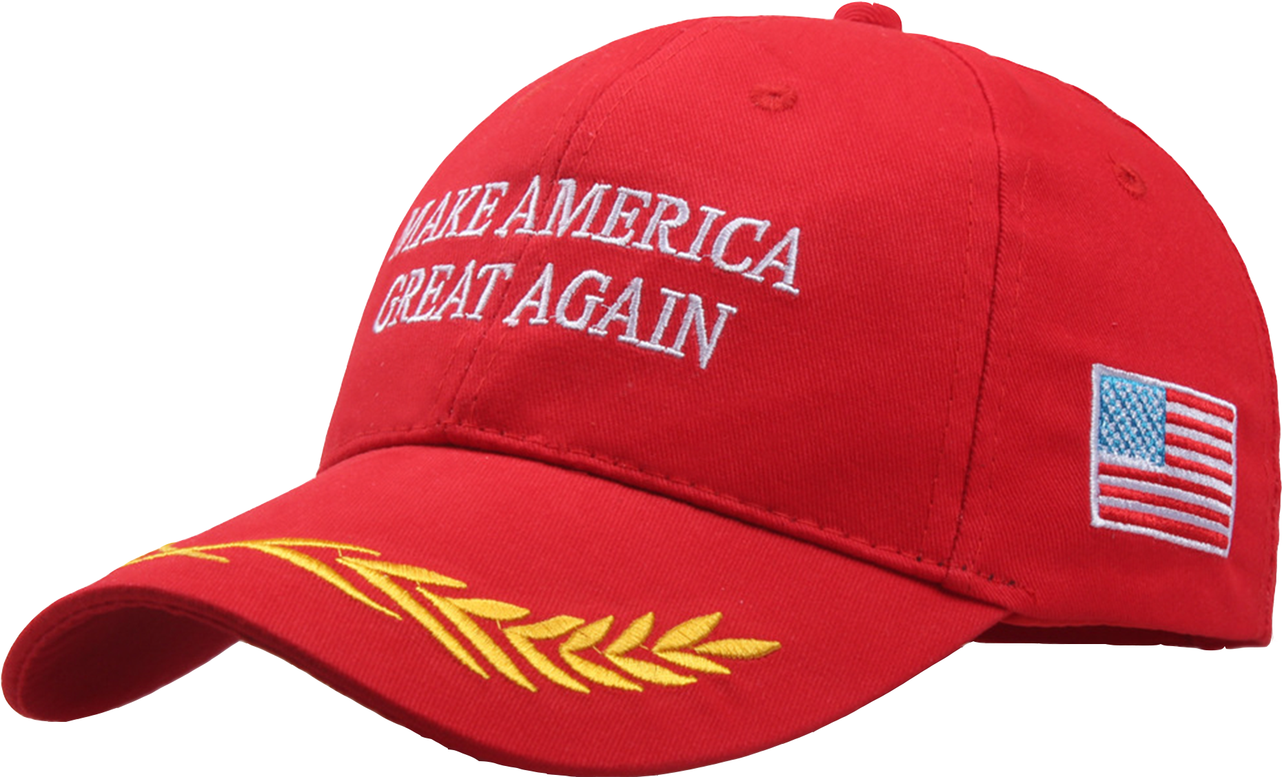 Clip Art Make America Great Again Hat Font.