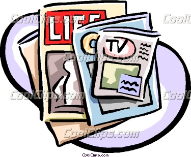 Magazines Clip Art.