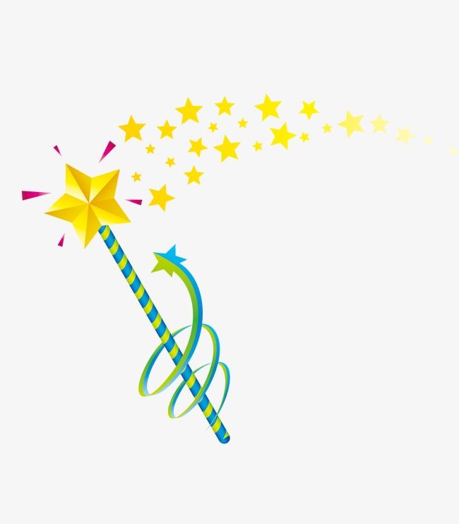 Magic Wand PNG, Clipart, Five Pointed, Five Pointed Star.