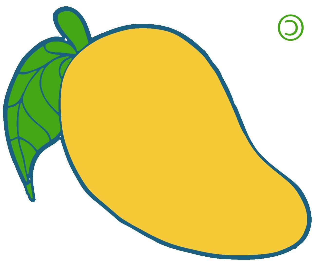 Yellow mango clipart 2 » Clipart Station.