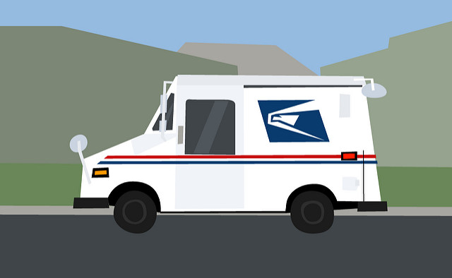 Free Free 238 Postal Truck Svg SVG PNG EPS DXF File