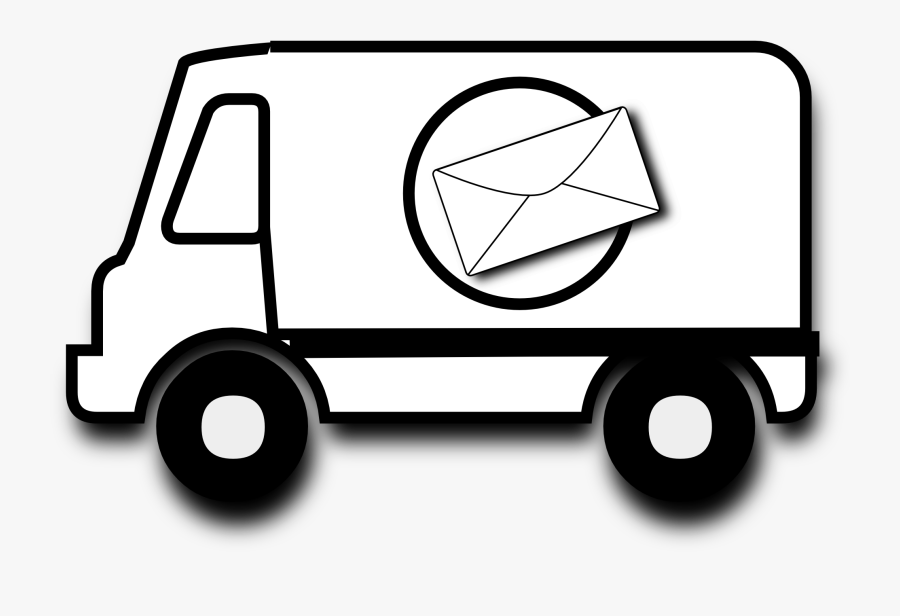 Mail Black And White Clipart.