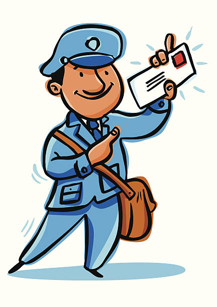 Mail Man Clipart.