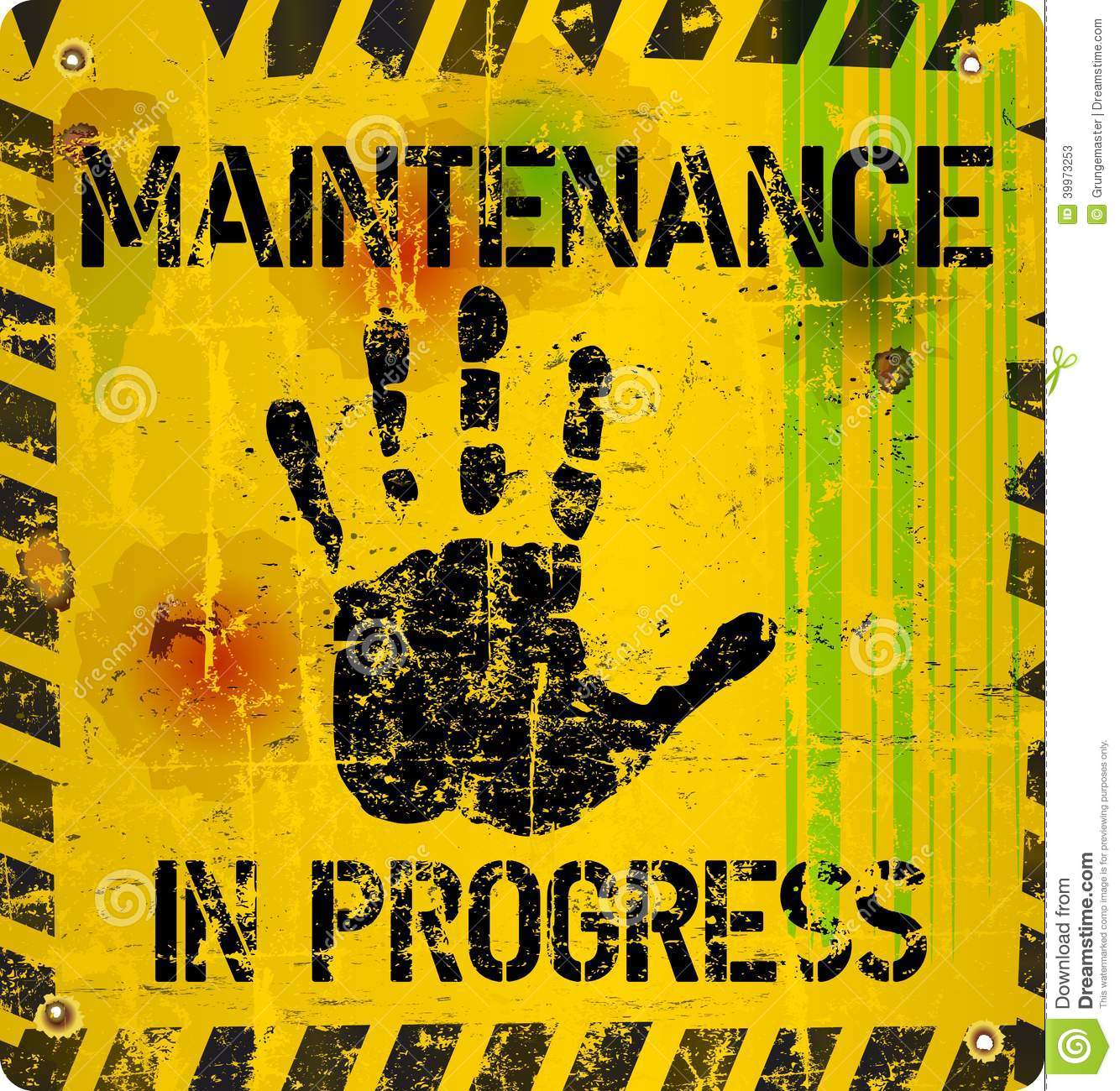 Website maintenance stock vector. Illustration of pattern.