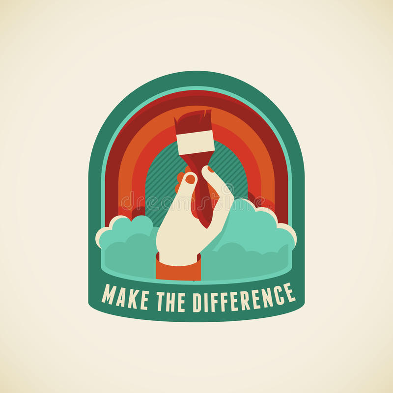 Make Difference Stock Illustrations.
