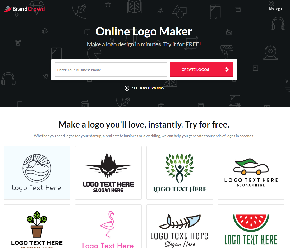 Create a Logo for Free.