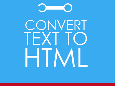 Text to HTML.