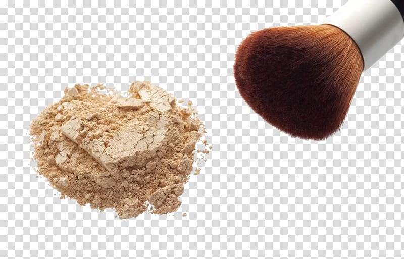 Brown makeup powder, Face powder Cosmetics Foundation.