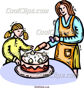 Cake Decorating Clipart.