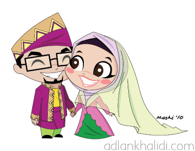 Malay Wedding Clipart.