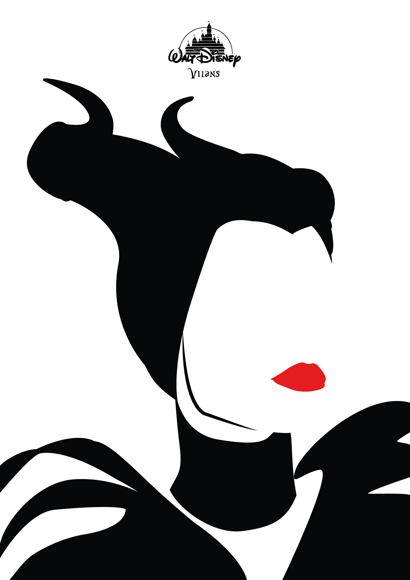 Maleficent Silhouette SVG