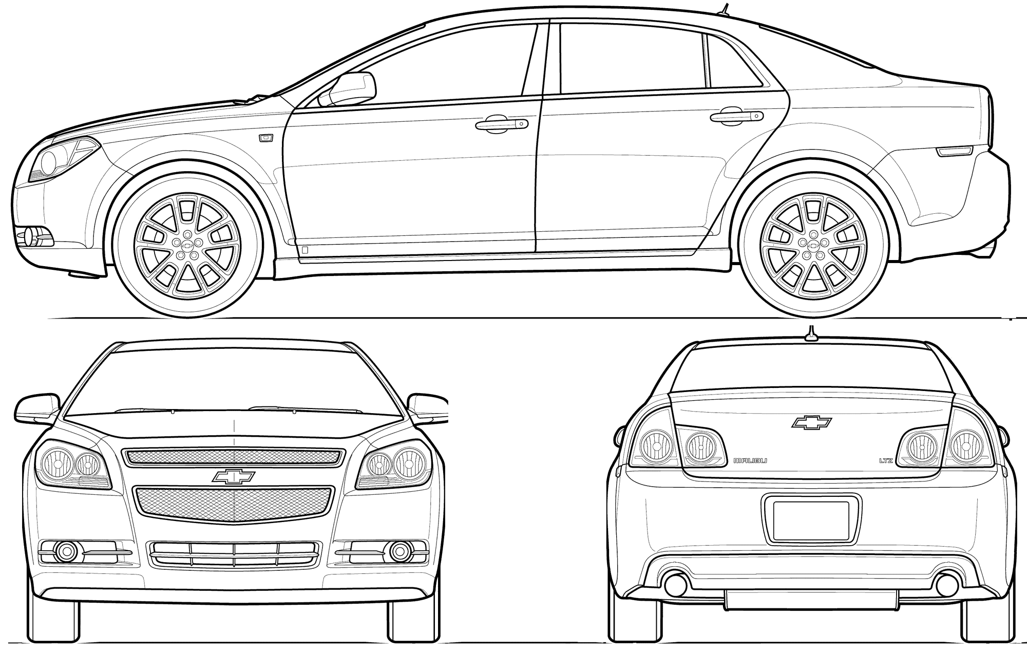 Chevy Malibu Models Comparisons