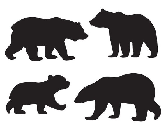 Free Free 295 Cub Silhouette Baby Bear Svg SVG PNG EPS DXF File