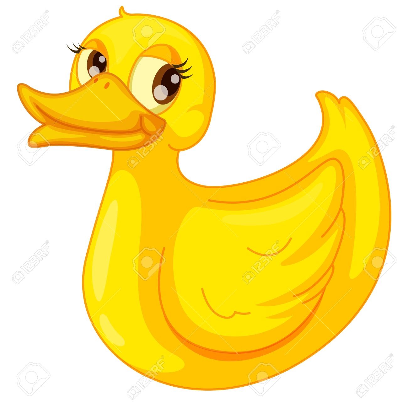 2 21471 White Duck Cartoon Png Clip Art Image Clipart With.